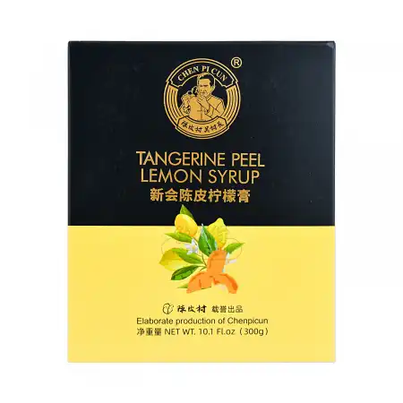陈皮村新会陈皮柠檬膏300g - 美国德成行