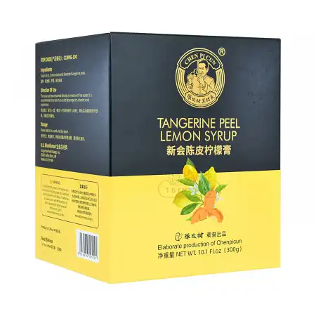 陈皮村新会陈皮柠檬膏300g - 美国德成行