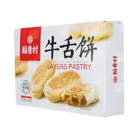 DAOXIANGCUN Ox-Tongue Shaped Cake (Layers Pastry) 9Bags/360g