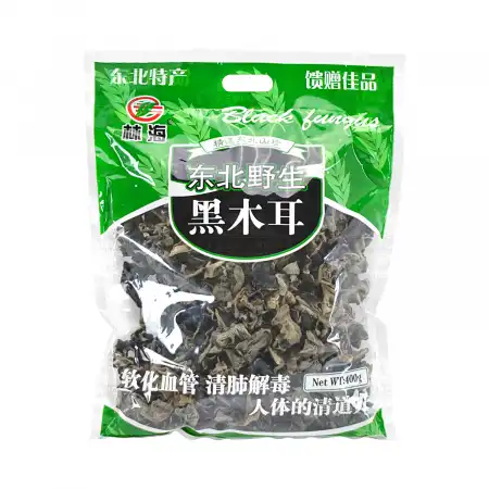 林海 东北野生黑木耳 400g 