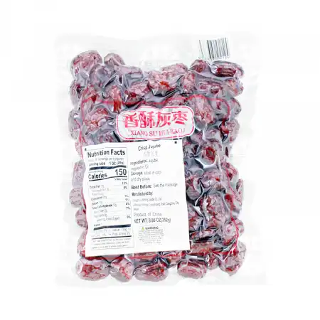 SIHONG Xiang Su Hui Zao (Crispy Jujube) 252g