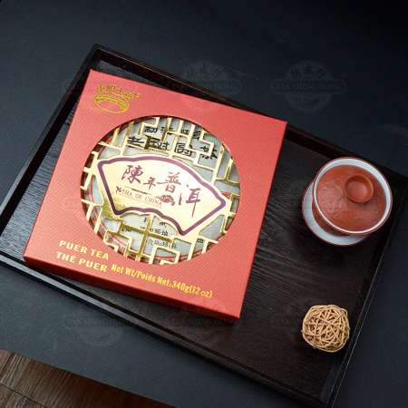 50g Mifer Puer Chagao Shu Puerh Resin Tea Resin Gold Tin Film Packaging