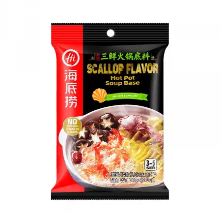 海底捞 三鲜火锅底料 200g (3~5人份)