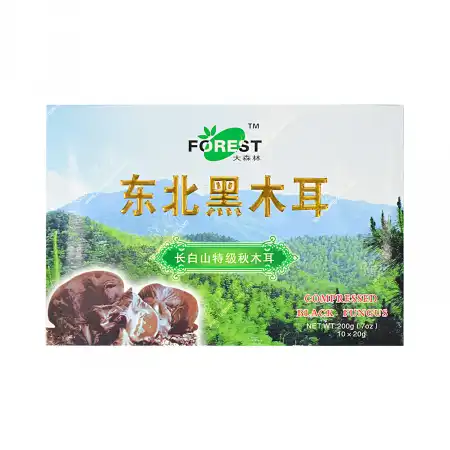 大森林 压缩东北黑木耳 10片入/200g(7oz)