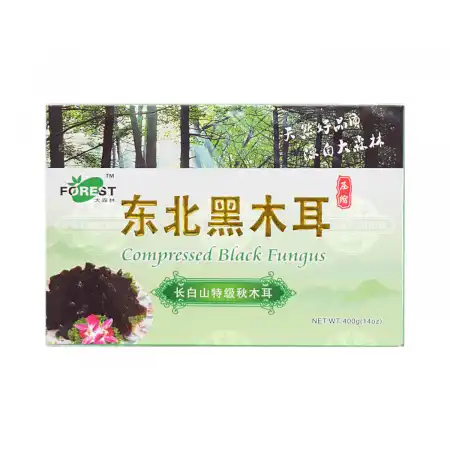 大森林 压缩型东北野生黑木耳 400g