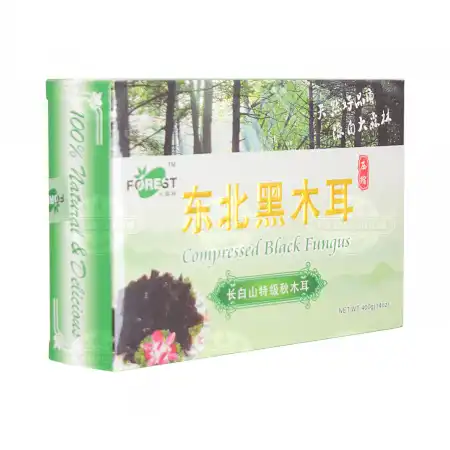 大森林 压缩型东北野生黑木耳 400g