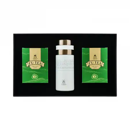 泾渭茯茶 #3黑茶200g+保温杯 礼盒套装
