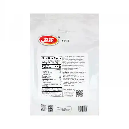 WEILONG Mini La Tiao, Gluten Strips - Hot & Spicy 360g