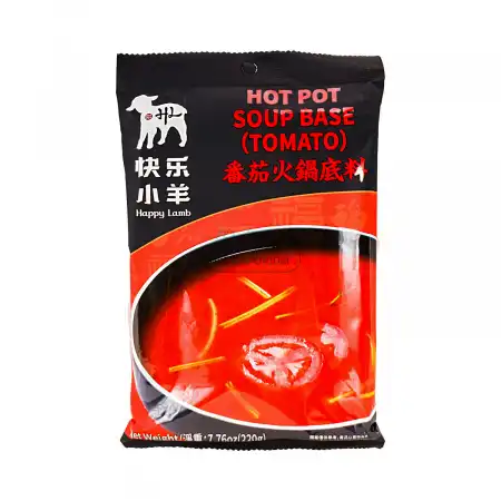 快乐小羊 火锅底料 番茄口味 220g
