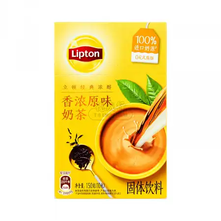 立顿 香浓原味奶茶 固体饮料 10pcs/150g
