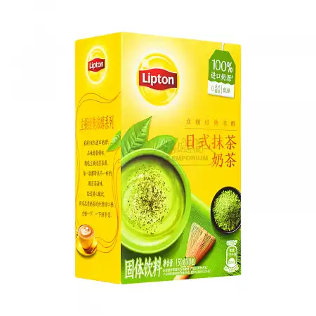 立顿 日式抹茶奶茶 固体饮料 10pcs/150g