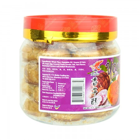 RICHIN Yam Cookies 300g - Tak Shing Hong