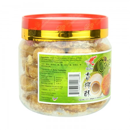 RICHIN Coconut Cookies 300g - Tak Shing Hong