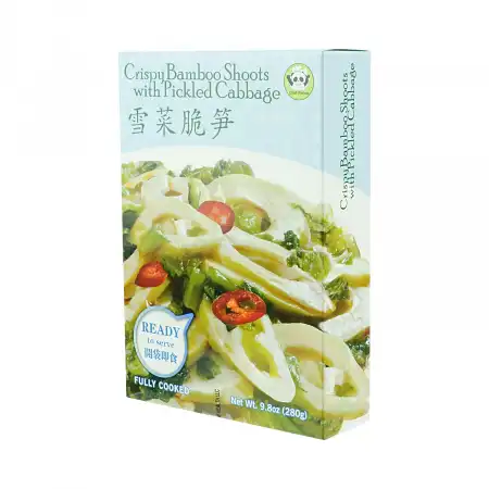 NEW HEALTH Crisp Bamboo Shoots with Picked Cabbage (Fully Cooked) 280g 