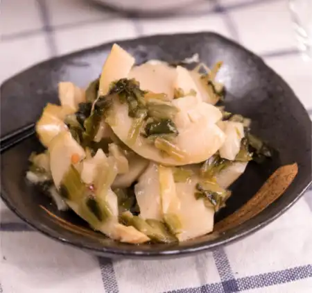 NEW HEALTH Crisp Bamboo Shoots with Picked Cabbage (Fully Cooked) 280g 