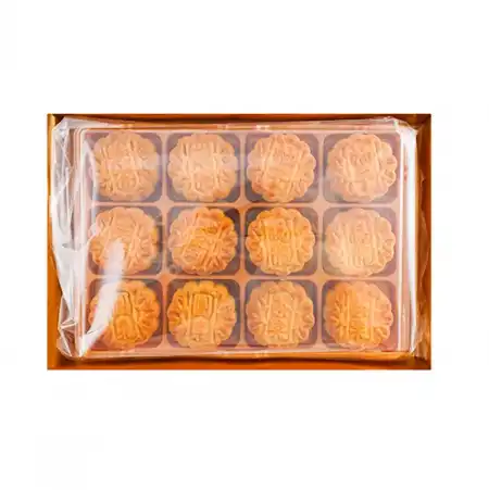 SHENG KEE Assorted Mini Mooncakes 6 Flavors (Tea&Chestnut/Longan/Oolong/Green Tea/Jasmine/Pomelo) 12pcs/737g