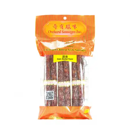 美国奇有腊味 广式腊肠(酒香) 14oz