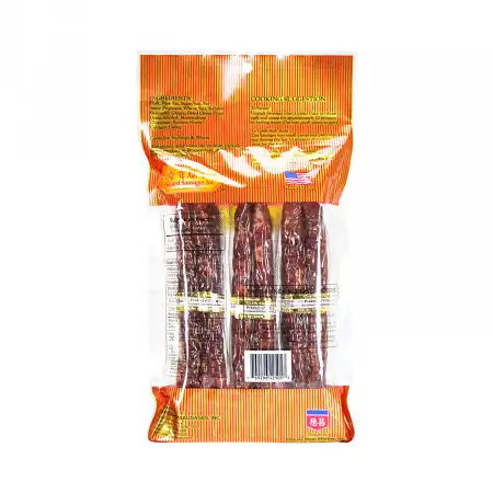 美国奇有腊味 广式腊肠(酒香) 14oz