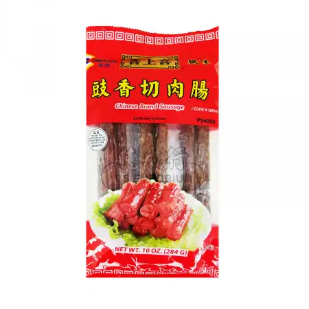 美国喜上喜 豉香切肉肠 284g
