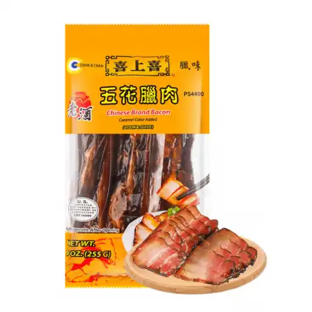 美国喜上喜 五花腊肉 255g/9oz