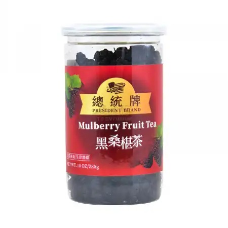 总统牌 黑桑椹茶(即食黑桑葚果) 285g