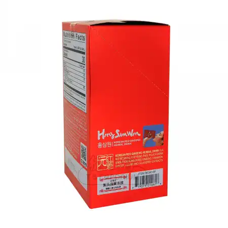 韩国正官庄 高丽参能量饮料 10袋入/500ml