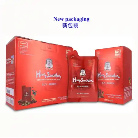 韩国正官庄 高丽参能量饮料 20袋入/1000ml