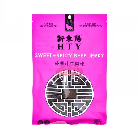 台湾新东阳 牛肉干(辣果汁味) 170g 
