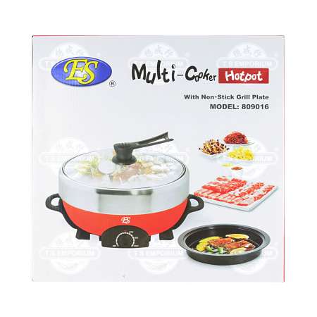 Mandarin Duck Pot, Double Hot Pot, Chinese Fondue, 6l Large Capacity  Household Non-stick Multifunctional Electric Hot Pot, Red.need To Match The  Adapt