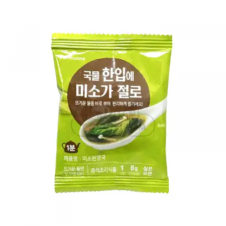 韩国PULMUONE 速冲即食味噌汤料包 5pcs/40g