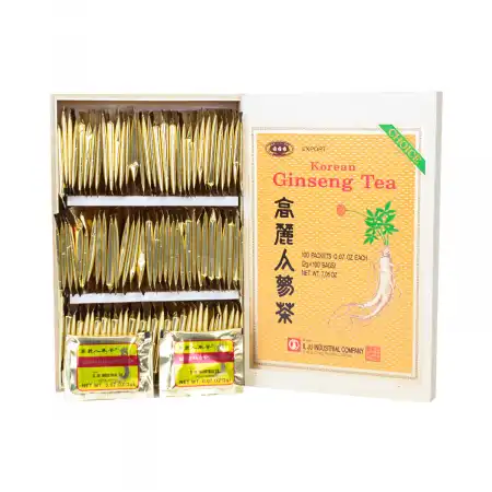 韩国高丽人参茶(木盒装) 100包入/200g - 美国德成行