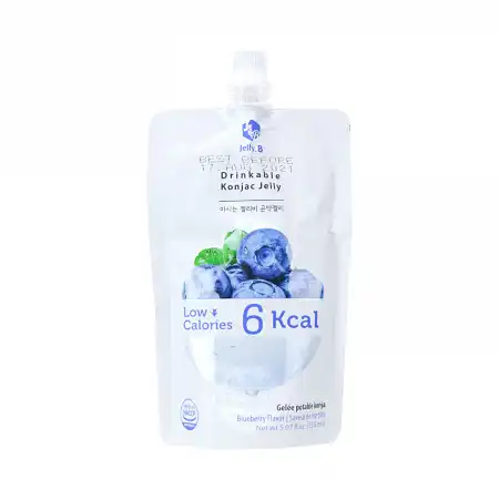 韩国JELLY B 蒟蒻果汁 蓝莓口味 150ml