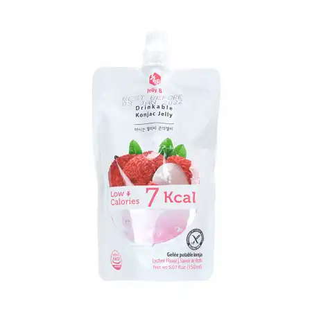 韩国JELLY B 蒟蒻果汁 荔枝口味 150ml