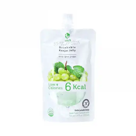 JELLY B Drinkable Konjac Jelly Grape Flavor 150ml