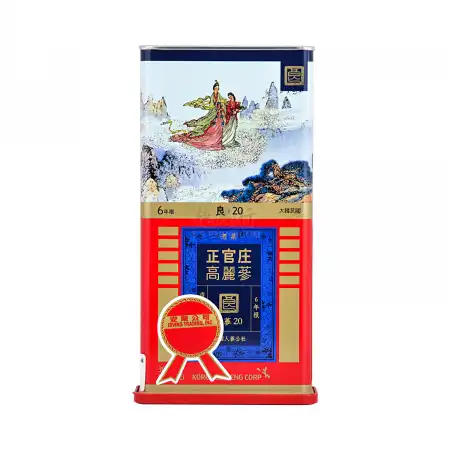 韩国正官庄 高丽参 (红参) 6年根-良20 (8两) 300g