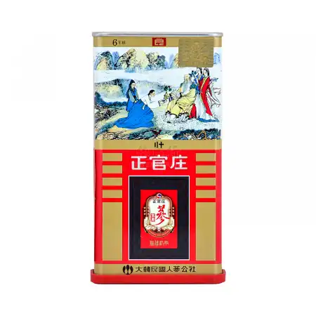 韩国正官庄 高丽参 (红参) 6年根-良20 (2两) 75g
