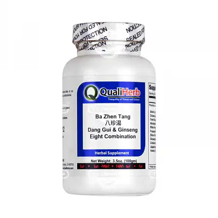 SHENG CHANG QualiHerb Chinese Herb Extract Powder -  Ba Zhen Tang (DangGui & Ginseng Eight Combination) 100g/3.5oz