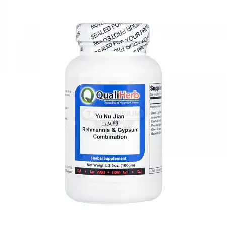 SHENG CHANG QualiHerb Chinese Herb Extract Powder -  Yu Nu Jian (Rehmannia & Gypsum Combination) 100g/3.5oz