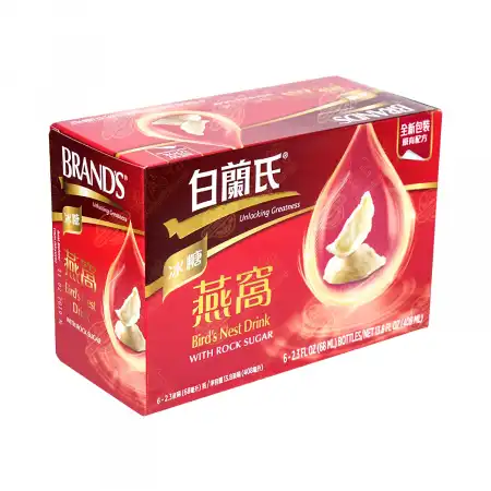白兰氏 冰糖燕窝 6瓶*68ml