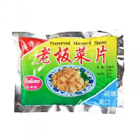 财神牌 老板菜片 70g