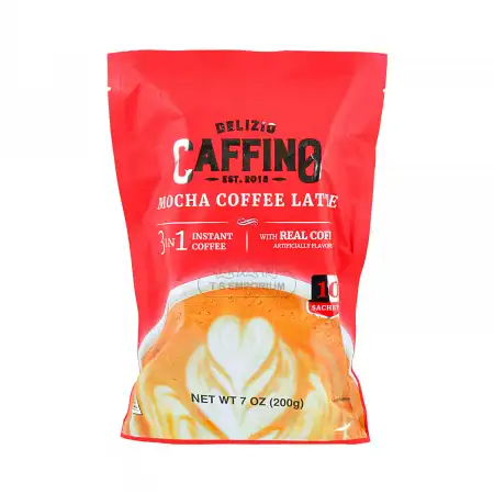DELIZIO CAFFINO 3 in 1 Instant Mocha Coffee Latte 10pcs/200g - Tak