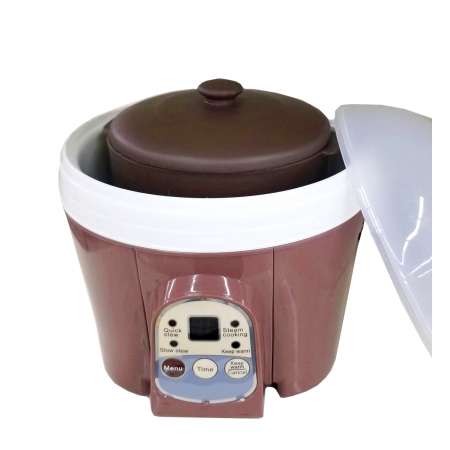 EAST BEST Electric Stew Cooker (Purple Clay Liner) 1L DGD10-SA1