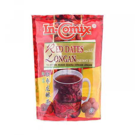 马来西亚益可美 即溶红枣龙眼茶18包入 324g