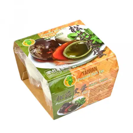 台湾玉龙 松花溏心皮蛋 4pcs