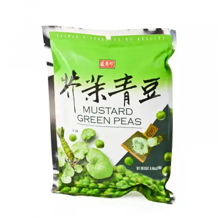 盛香珍芥茉青豆240g/8.46oz - 美国德成行