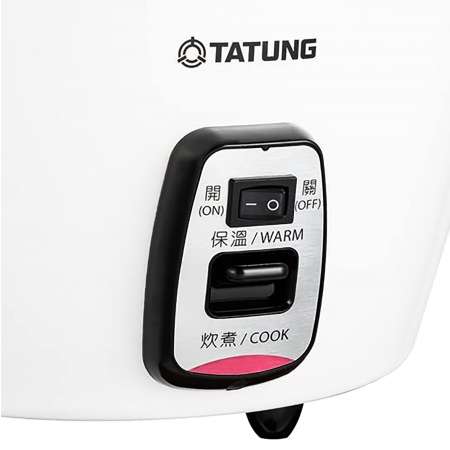 Tatung - TAC-11QM -11 Cup Multi-Functional Stainless Steel Rice Cooker  (White)