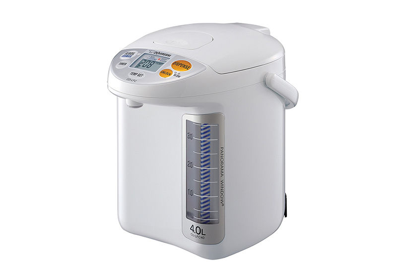 Zojirushi CD-JWC40HS Micom Water Boiler & Warmer, Silver Gray, 4.0 Liter,  Made in Japan 