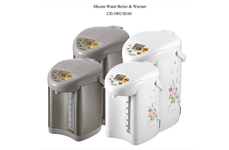Best Buy: Zojirushi Micom 3L Water Boiler and Warmer Silver/Brown CD-WBC30TS