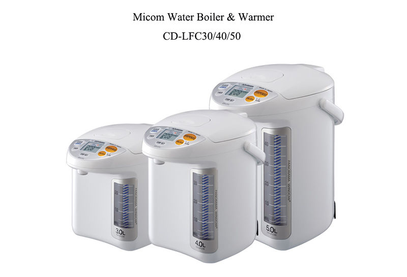 Zojirushi CD-JWC40HS Micom Water Boiler & Warmer, Silver Gray, 4.0 Liter,  Made in Japan 